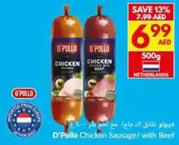 Viva D'Pollo Chicken Sausage with Beef offer