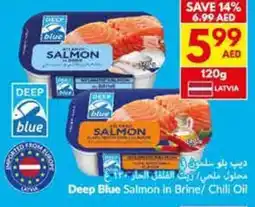Viva Deep Blue Salmon in Brine/ Chili Oil offer