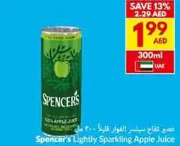 Viva Spencer's Lightly Sparkling Apple Juice offer