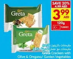 Viva Greta Crackers with Olive & Oregano/ Garden Vegetables offer