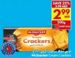 Viva McSnacker Cream Crackers offer