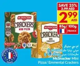 Viva McSnacker Mini Pizza/ Emmental Crackers offer