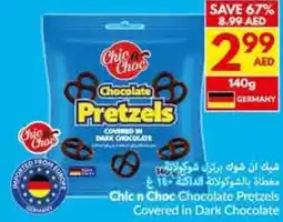 Viva Chicn Choc Chocolate Pretzels Covered in Dark Chocolate offer