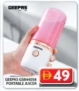 Grand Hyper Market GEEPAS Juicer offer
