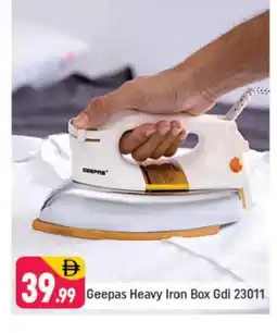 Shaklan GEEPAS Ironbox offer