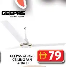 Grand Hyper Market GEEPAS Fan offer