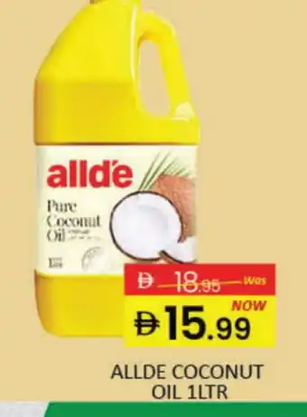 Mango Hypermarket LLC ALLDE Coconut Oil offer