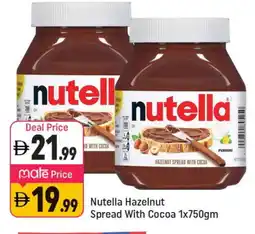 Shaklan NUTELLA Chocolate Spread offer