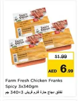 Nesto FARM FRESH Chicken Franks offer