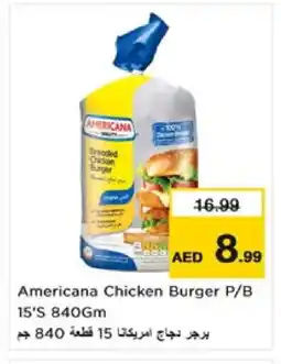 Nesto AMERICANA Chicken Burger offer