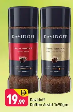 Shaklan DAVIDOFF Coffee offer