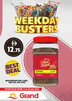 Grand Hyper Market RED LABEL Tea Powder offer