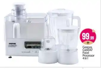 Bigmart GEEPAS Food Processor offer