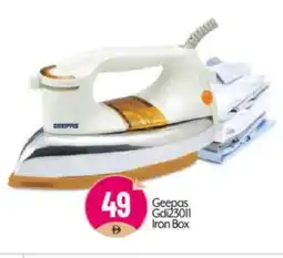 Bigmart GEEPAS Ironbox offer
