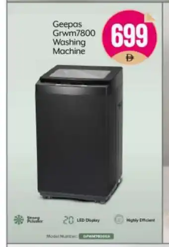 Bigmart GEEPAS Washer / Dryer offer