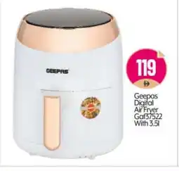 Bigmart GEEPAS Air Fryer offer