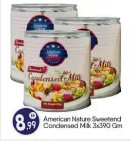 Bigmart AMERICAN NATURE Condensed Milk offer
