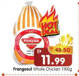 Al Madina Hypermarket FRANGOSUL Frozen Whole Chicken offer