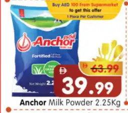 Al Madina Hypermarket ANCHOR Milk Powder offer