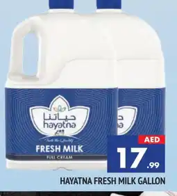 Al Madina HAYATNA Fresh Milk offer