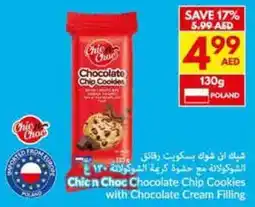 Viva Chicn Choc Chocolate Chip Cookies with Chocolate Cream Filling offer