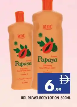 Al Madina RDL Body Lotion & Cream offer