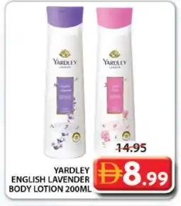 Grand Hyper Market YARDLEY Body Lotion & Cream offer