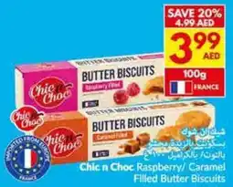 Viva Chicn Choc Raspberry / Caramel Filled Butter Biscuits offer