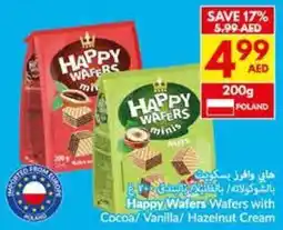 Viva Happy Wafers Wafers with Cocoa / Vanilla / Hazelnut Cream offer