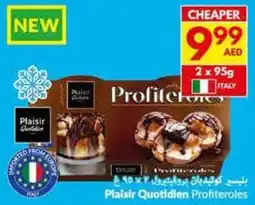 Viva Plaisir Quotidien Profiteroles offer