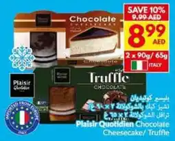 Viva Plaisir Quotidien Chocolate Cheesecake / Truffle offer