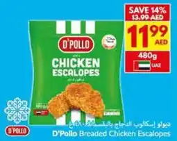 Viva D'Pollo Breaded Chicken Escalopes offer