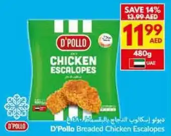 Viva D'Pollo Breaded Chicken Escalopes offer