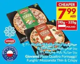 Viva Giovanni Pizza Quattro Formaggi Funghi / Mozzarella Thin & Crispy offer