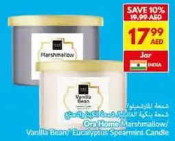 Viva Ora Home Marshmallow / Vanilla Bean Eucalyptus Spearmint Candle offer