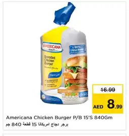 Last Chance AMERICANA Chicken Burger offer