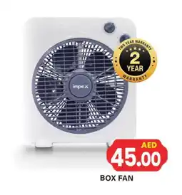 Zain Hypermarket IMPEX Fan offer