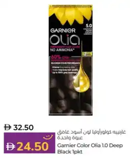 Lulu Hypermarket Garnier Color Olia 1.0 Deep Black offer
