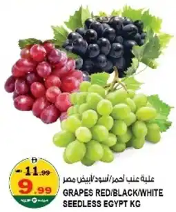 Hashim Hypermarket Grapes Red / Black / White seedless offer