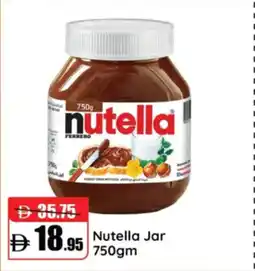 RAK Coop Nutella Jar offer