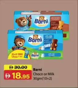 RAK Coop Barni Choco or Milk offer