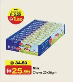 RAK Coop Milk Chews offer