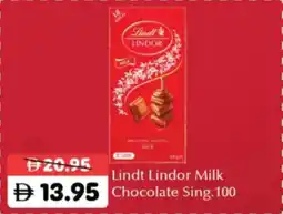 RAK Coop Lindt Lindor Milk Chocolate Sing offer