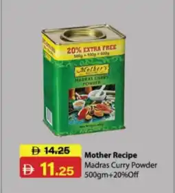RAK Coop Mother Recipe Madras Curry Powder offer