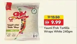 RAK Coop Yaumi Fresh Tortilla Wraps White offer