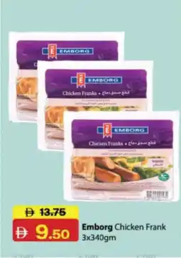 RAK Coop Emborg Chicken Frank offer