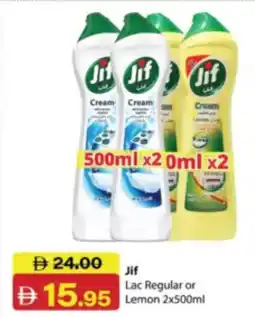 RAK Coop Jif Lac Regular or Lemon offer