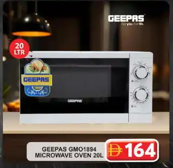 Grand Hyper Market GEEPAS Microwave Oven offer