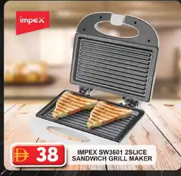 Grand Hyper Market IMPEX Sandwich Maker offer