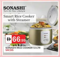 Talal Market SONASHI Rice Cooker offer